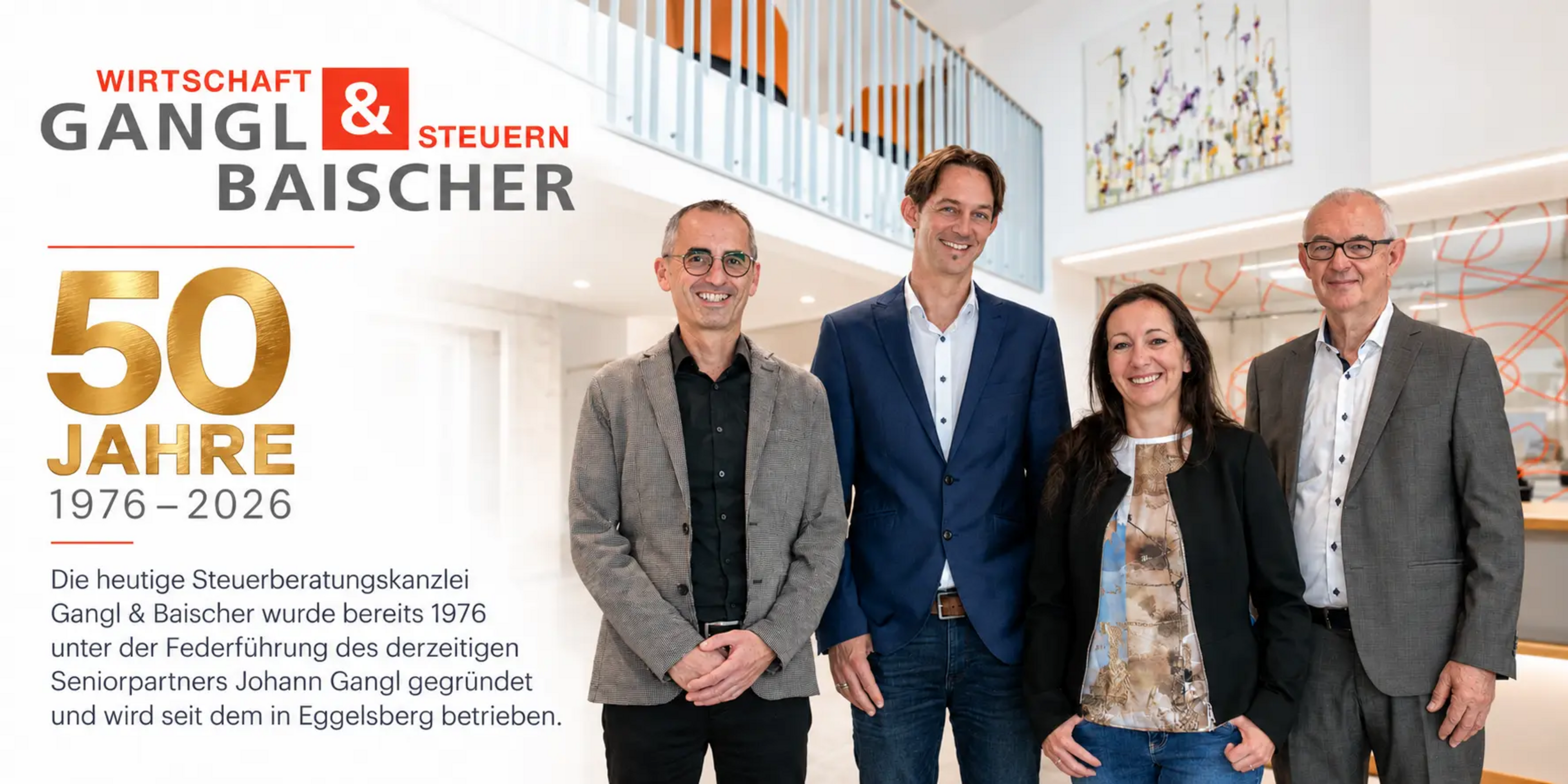 50 Jahre Gangl & Baischer - 1976 bis 2026